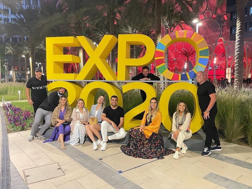 Léo Neves na Expo 2020 Dubai
