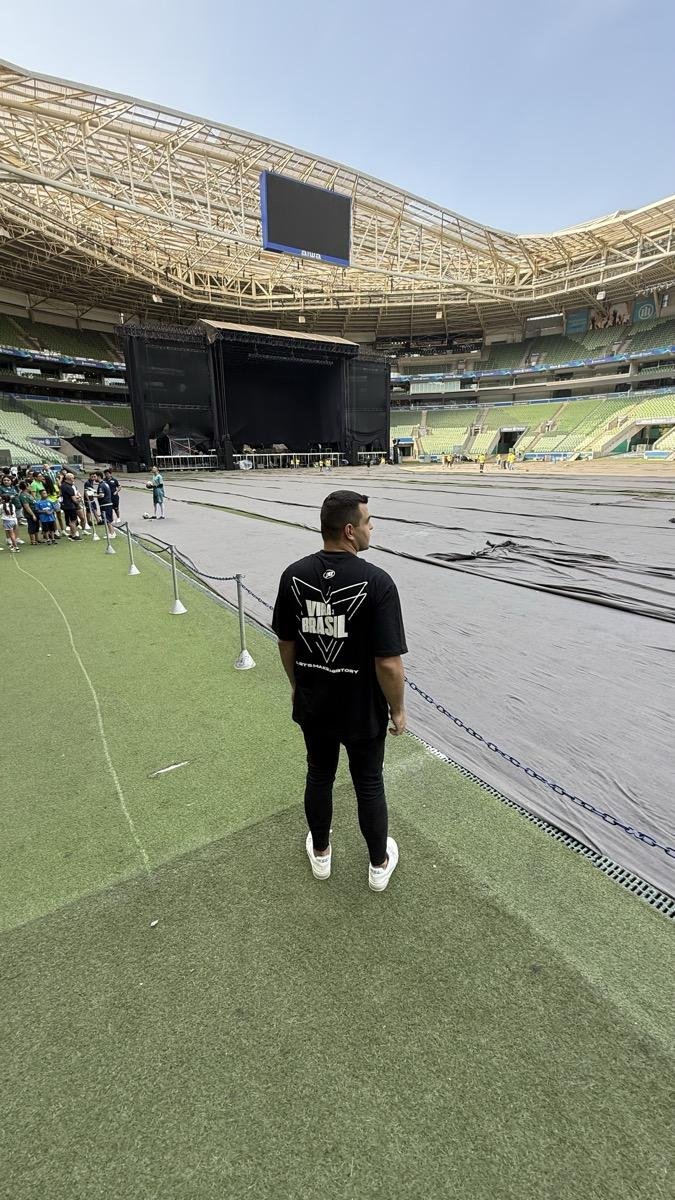 Léo Neves no Allianz Parque