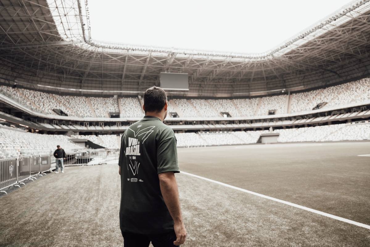 Léo Neves na Arena MRV