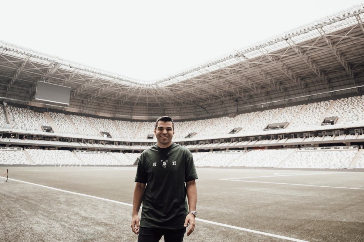 Léo Neves na Arena MRV